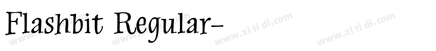 Flashbit Regular字体转换